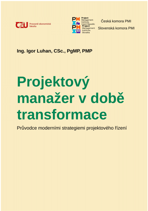 Kniha Projektový manažer v době transformace (PDF)